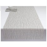 CHILEWICH CHILEWICH Lattice Table Runner 14x72 - Silver