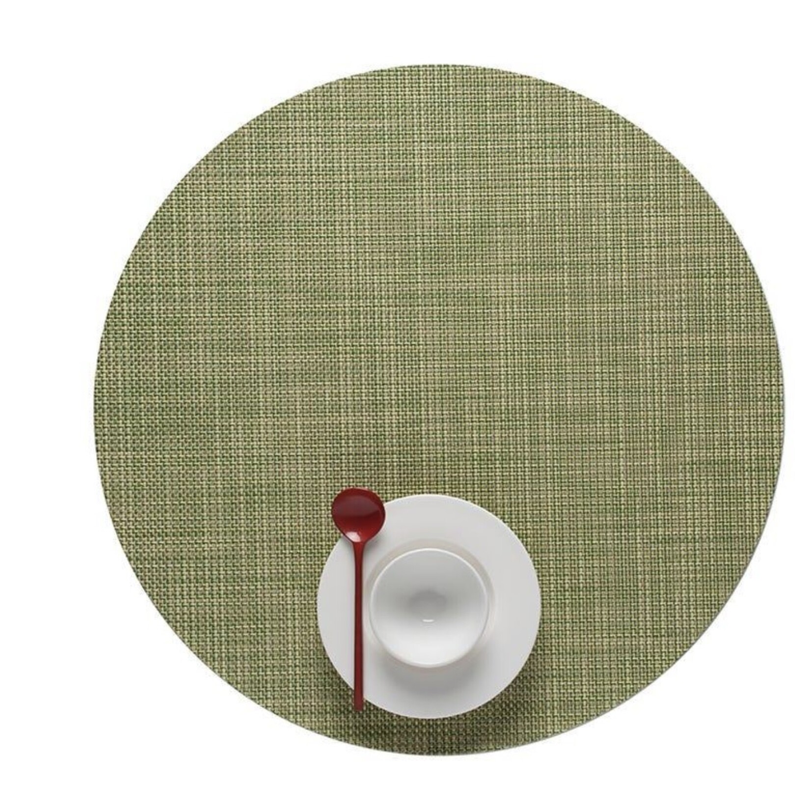 CHILEWICH CHILEWICH MiniBasket Round Placemat - Dill