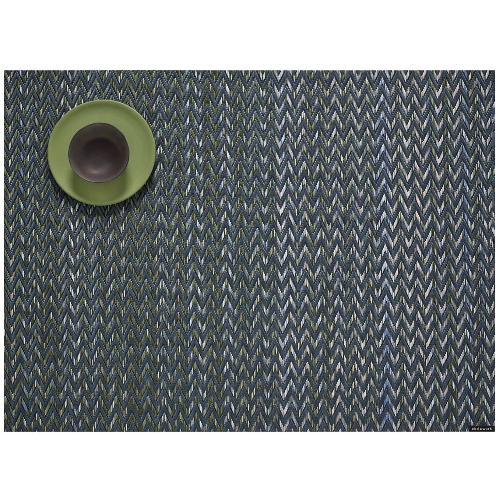 CHILEWICH CHILEWICH Quill Placemat 14x19 - Forest