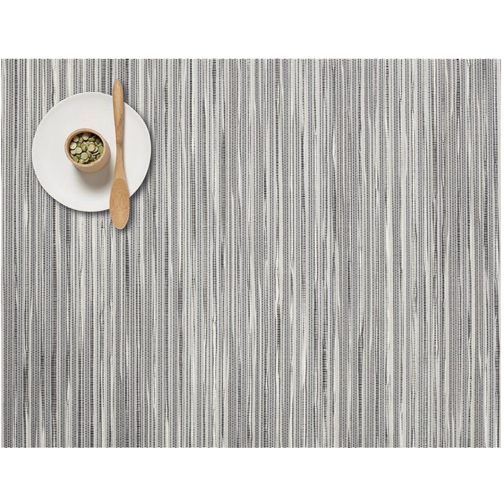 CHILEWICH CHILEWICH Rib Weave Placemat 14x19 - Pearl