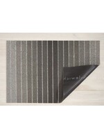 CHILEWICH CHILEWICH Block Stripe Shag Utility 36x60 - Taupe