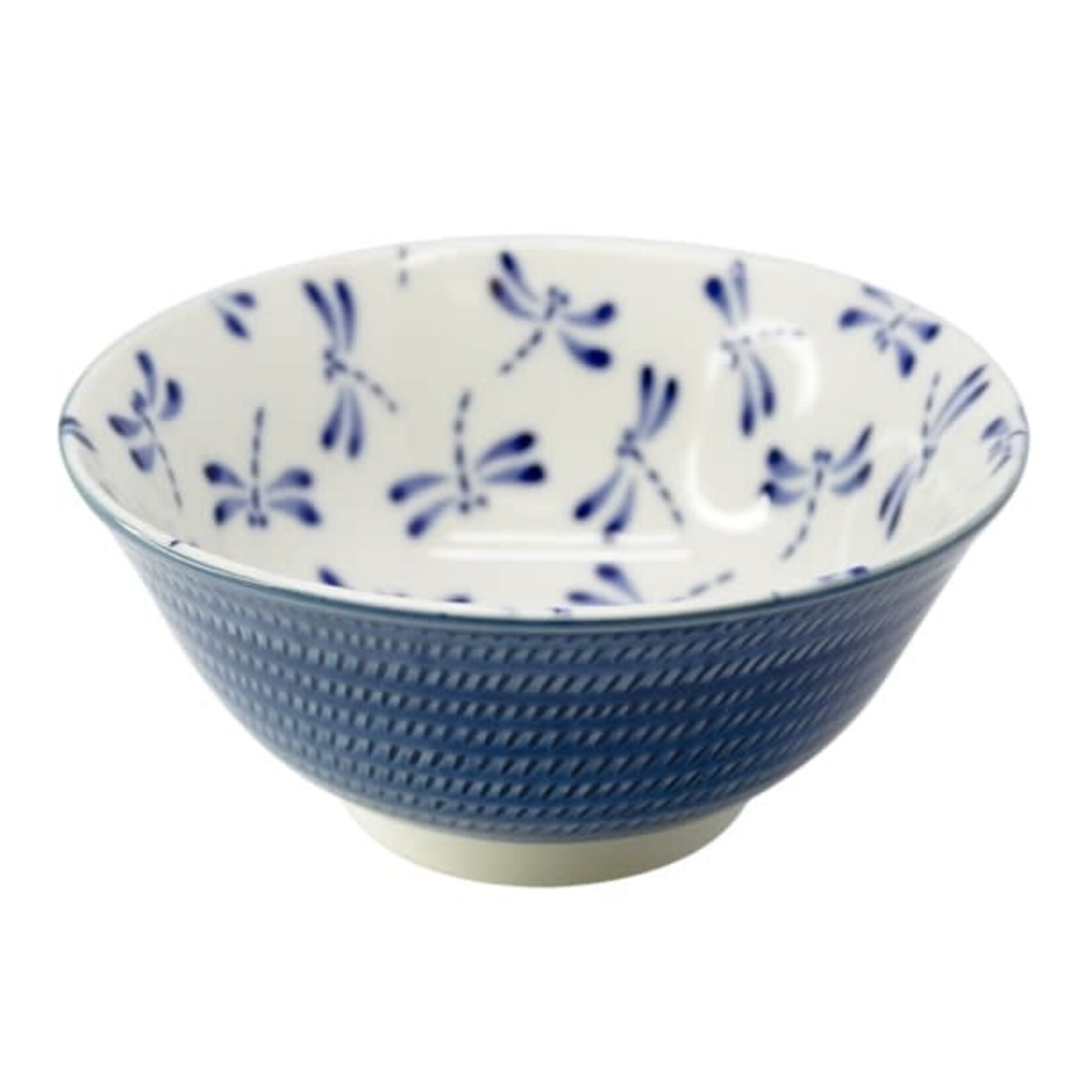 EMF EMF Dragonfly Japanese Porcelain Bowl 6" - White