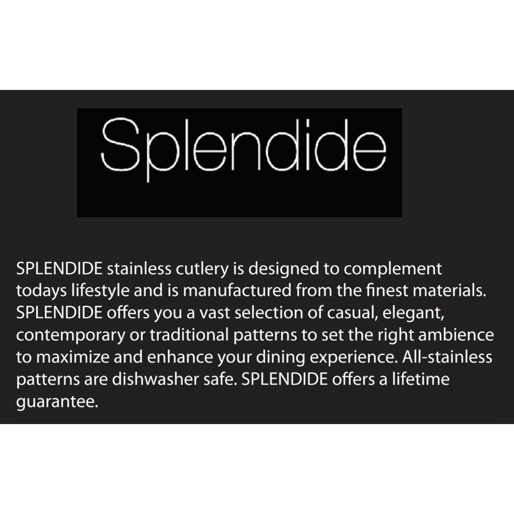 SPLENDIDE SPLENDIDE Bark 20 Piece Set - Polished