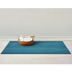 CHILEWICH CHILEWICH Skinny Stripe Shag Utility 24x36 - Turquoise