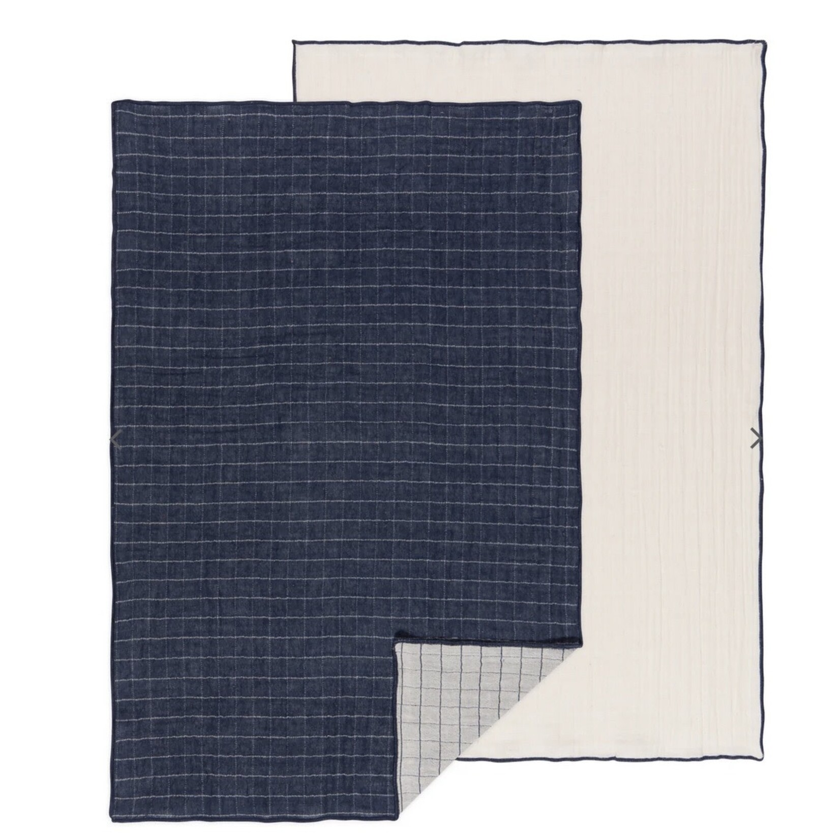 HEIRLOOM HEIRLOOM Double Weave Dishtowel S/2 - Midnight Blue