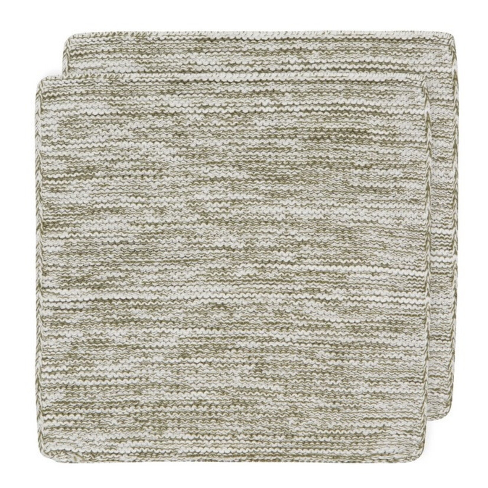 DANICA HEIRLOOM Knit Dishcloth S/2 - Olive Branch