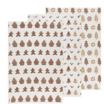 DANICA DANICA Floursack Dishtowel S/3 - Christmas Cookies Bakers