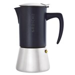 GROSCHE GROSCHE Milano SS 10c Espresso Maker - Black/Stainless