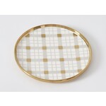 PAMPA BAY PAMPA BAY For The Holidays Plaid Snack Plate