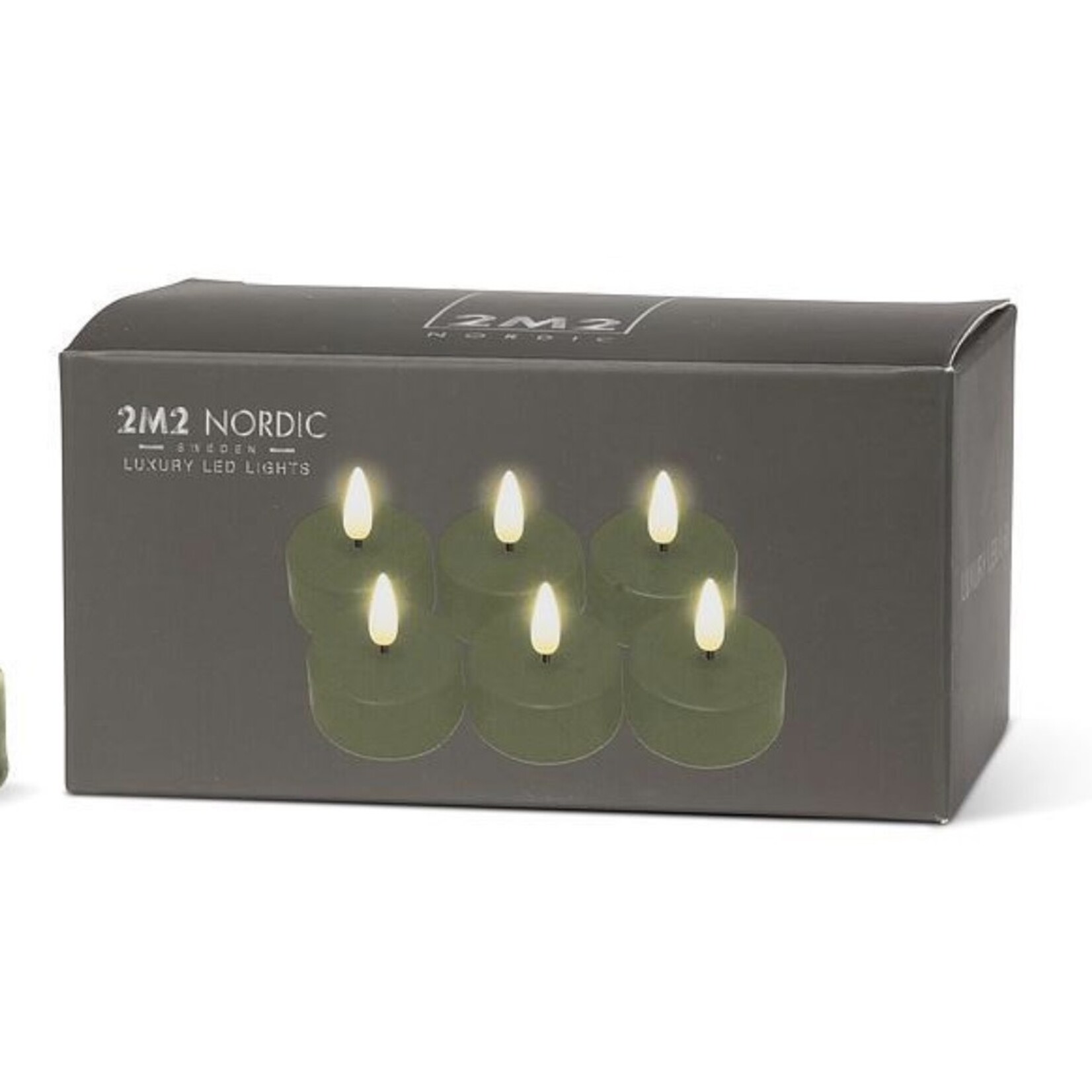 ABBOTT ABBOTT LED Tea Light S/6 - Green