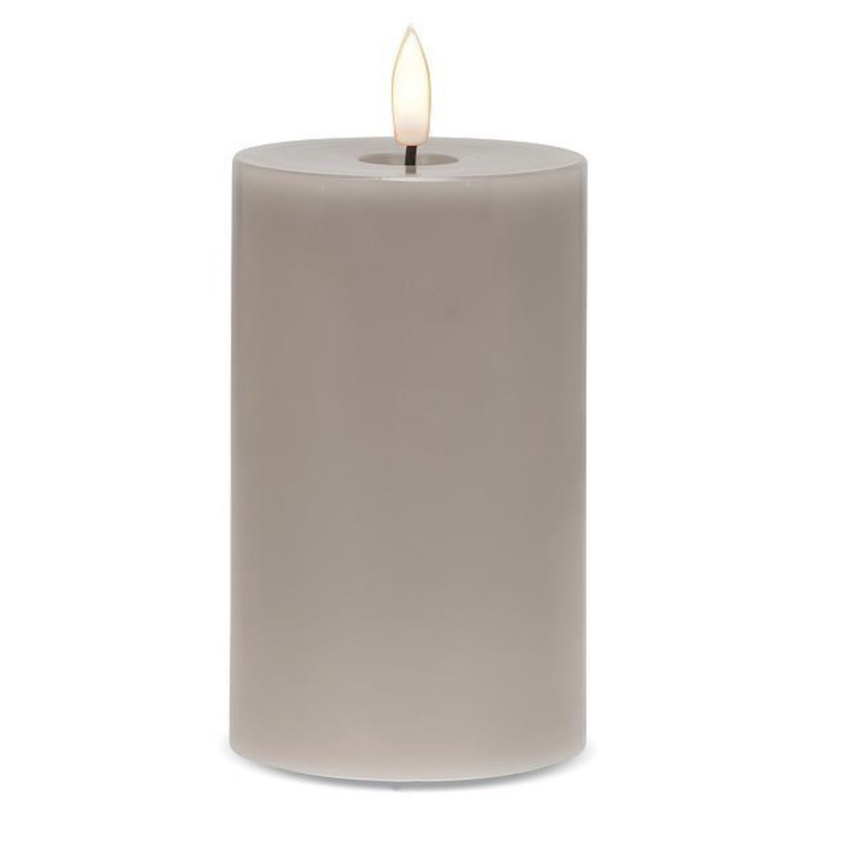 ABBOTT ABBOTT LED Pillar Candle 3x5"- Moon