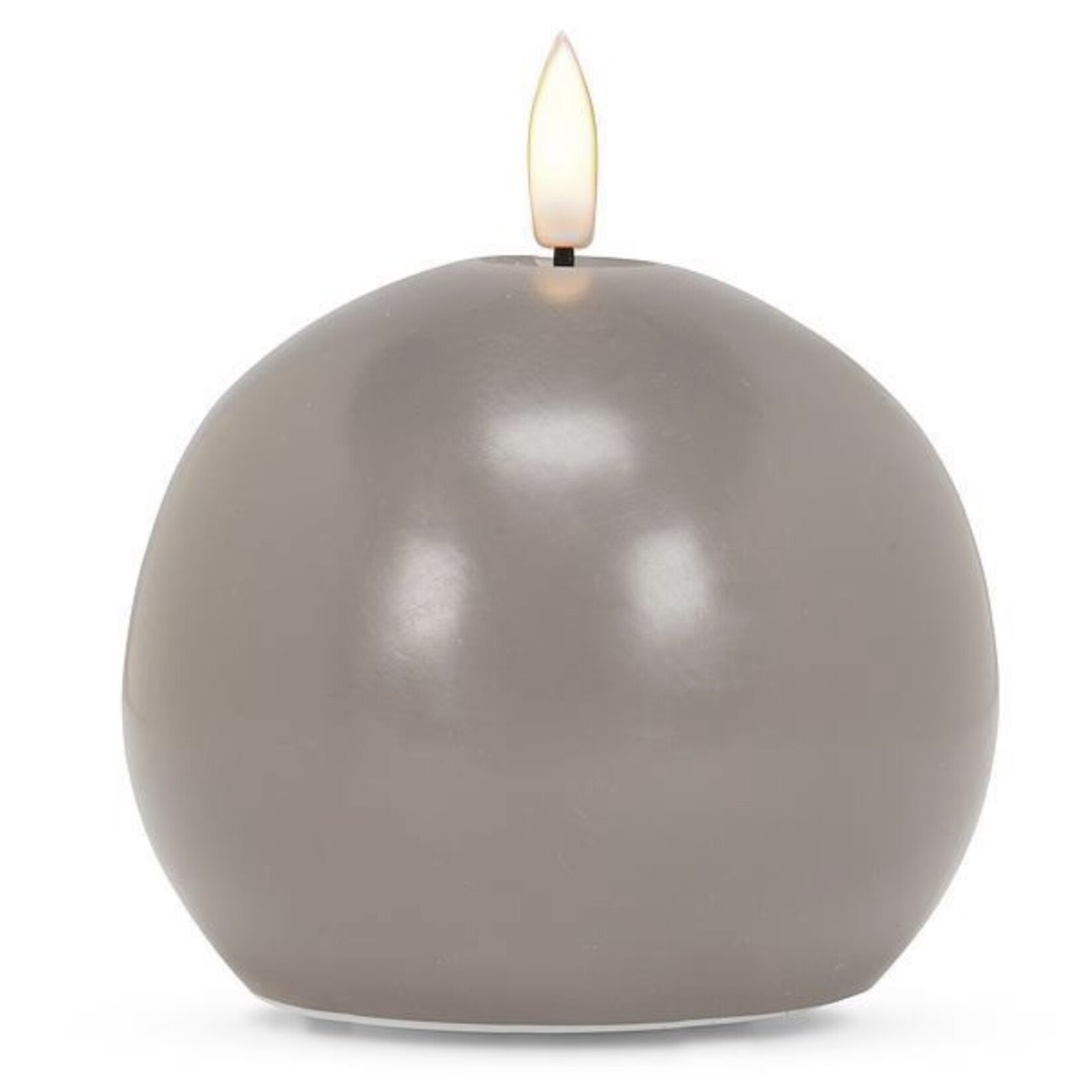 ABBOTT ABBOTT LED Ball Candle 4"- Moon