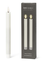 ABBOTT ABBOTT LED Taper Candle S/2- Sand