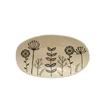 CREATIVE CO-OP CREATIVE CO-OP Hand Painted Stoneware Platter Embossed
