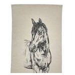 SELBRAE HOUSE SELBRAE HOUSE Linen Tea Towel - Horse