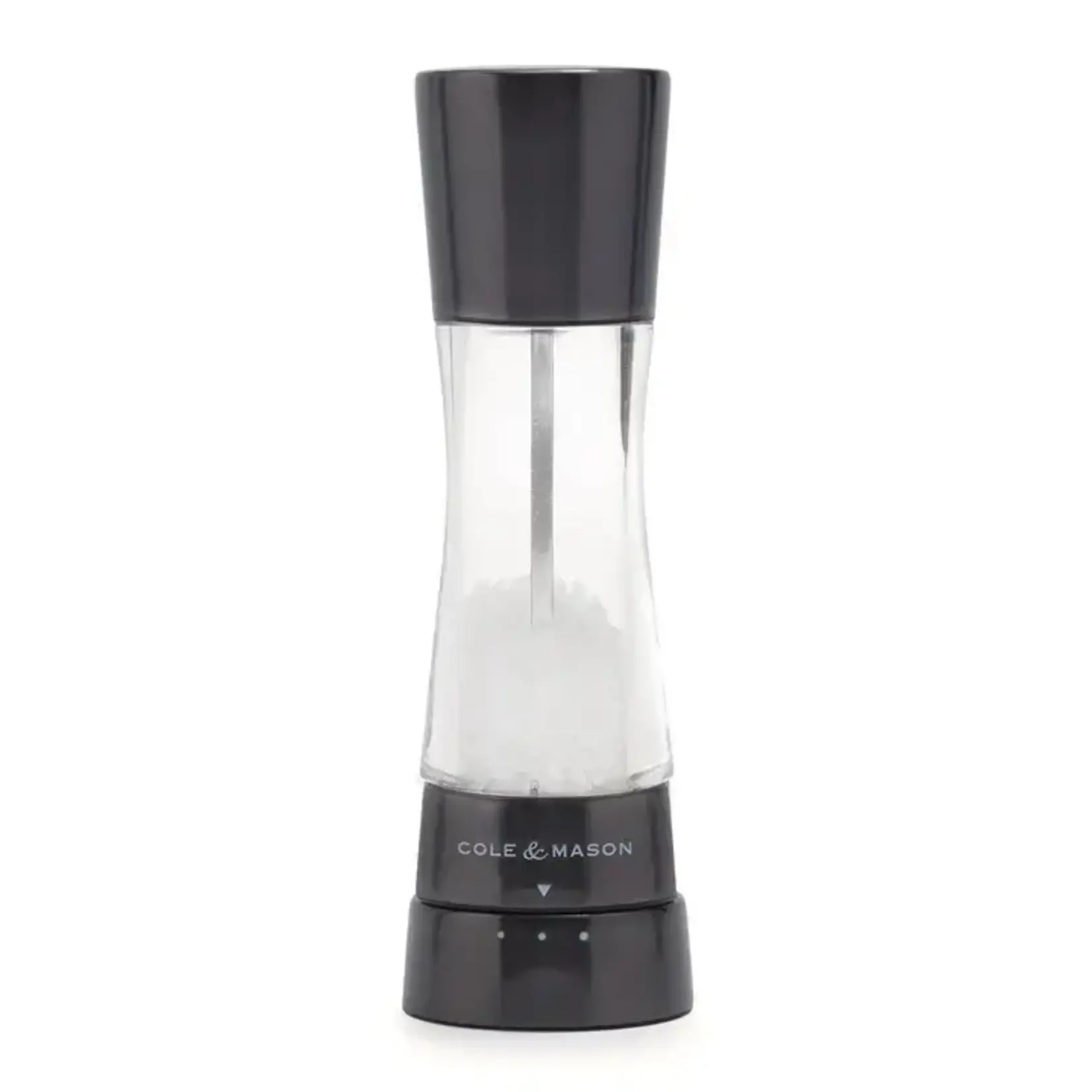 COLE & MASON COLE & MASON Derwent Iron Grey Salt Mill  7.5"