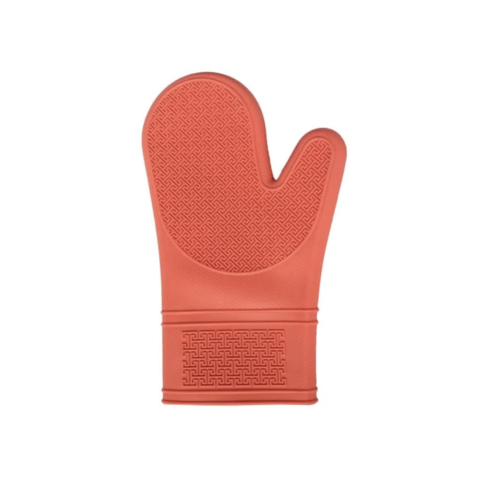 KITCHENBASICS Silicone Oven Mitt 12" - Coral