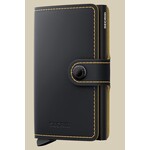 SECRID SECRID Miniwallet Matte - Black & Ochre