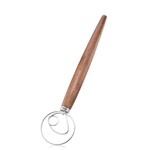 DAVID SHAW DAVID SHAW Dough Whisk S/S  - Walnut Handle