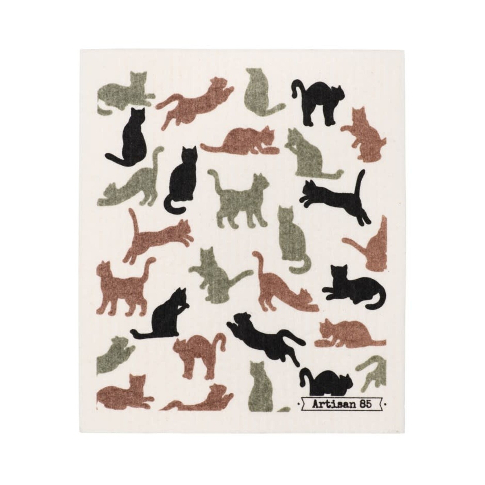 WET-IT WET-IT Swedish Cloth - All The Cats Swedish Cloth