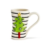 DEMDACO DEMDACO Mug - Christmas Tree Striped