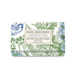 MICHEL DESIGN WORKS MICHEL DESIGN Medium Bath Soap - Cotton & Linen
