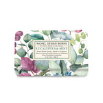 MICHEL DESIGN WORKS MICHEL DESIGN Medium Bath Soap Bar - Eucalyptus & Mint