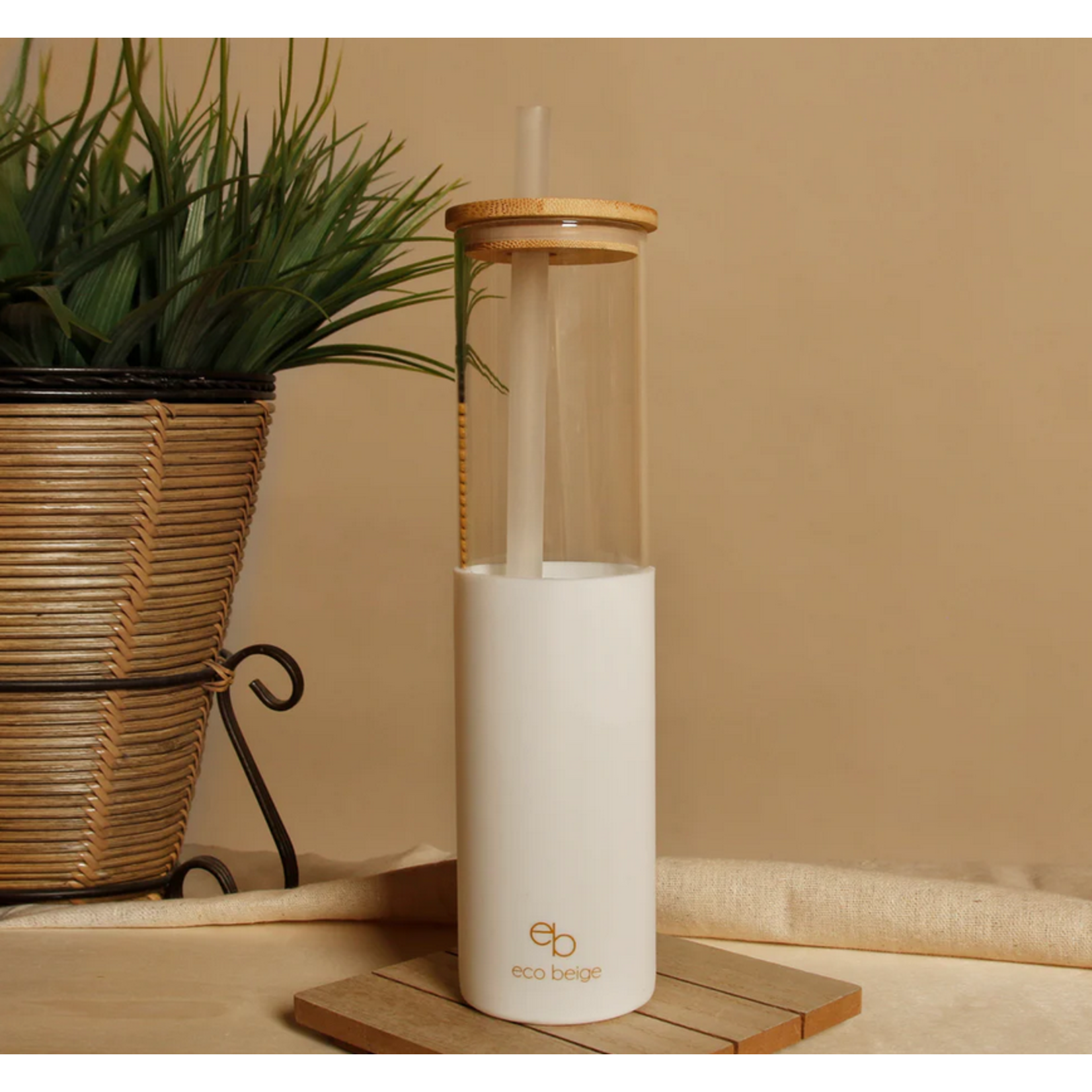 ECO BEIGE ECO BEIGE Slender Bubble Tea Cup 24oz