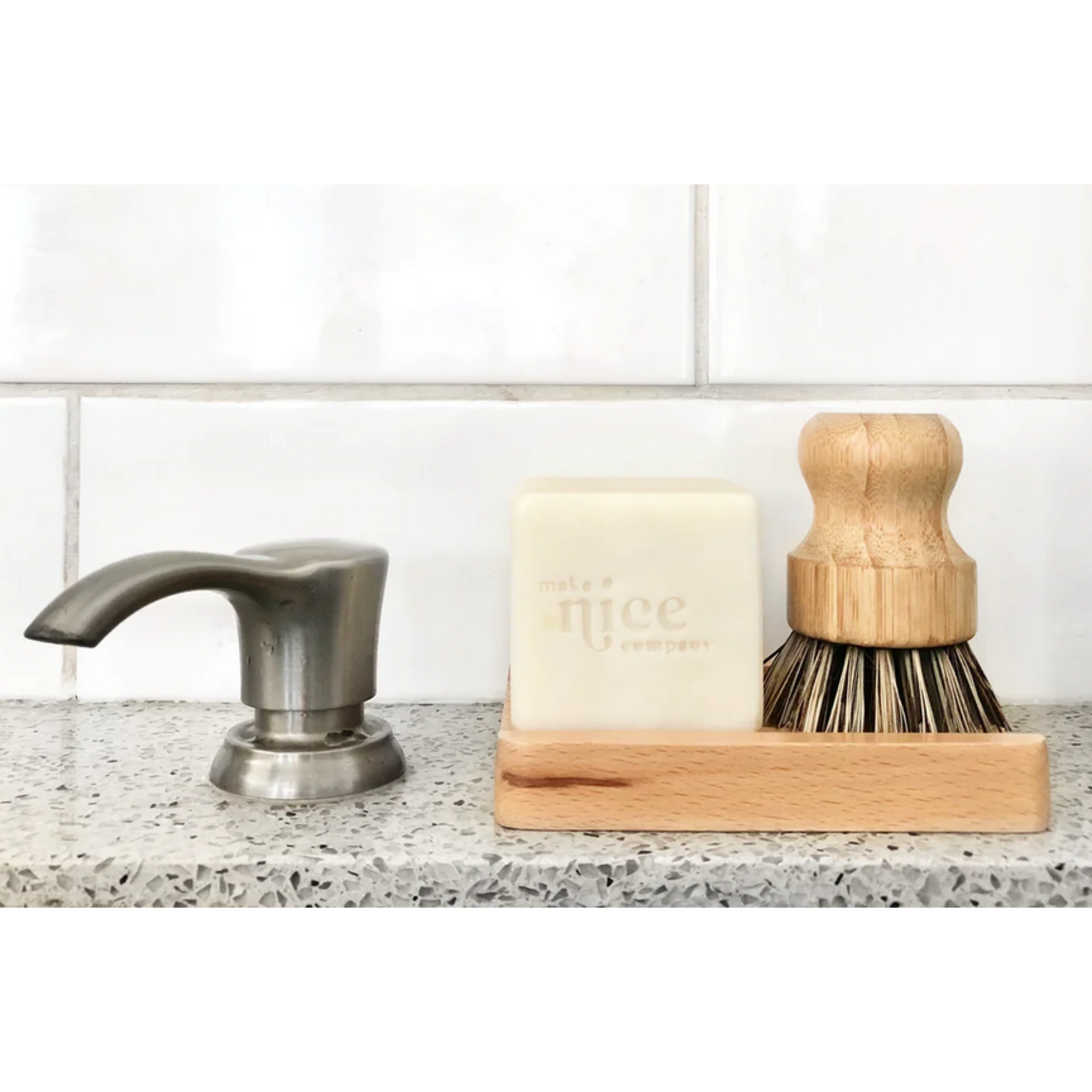 ECO BEIGE ECO BEIGE Bamboo Knob Scrubber - Mix Coconut