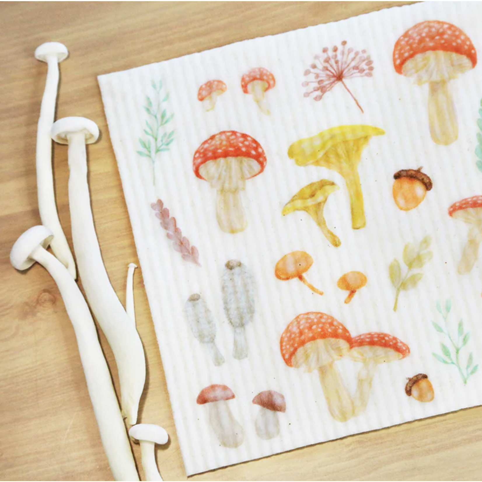 ECO BEIGE ECO BEIGE Wild Mushroom Sponge Cloth