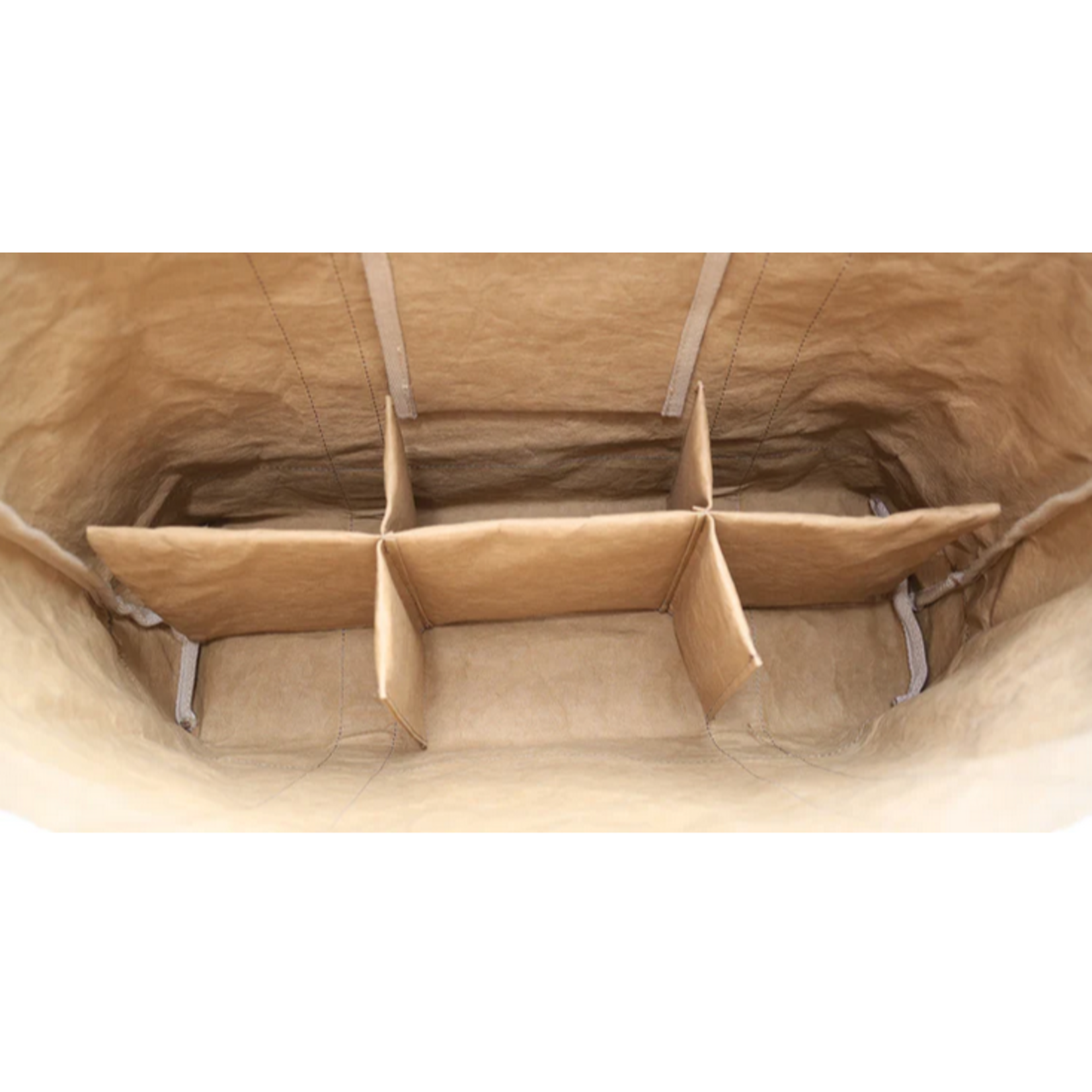 ECO BEIGE ECO BEIGE Paper Leather Everything Bag