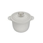 LE CREUSET LE CREUSET Rice Pot w/Inner Lid 2L - White