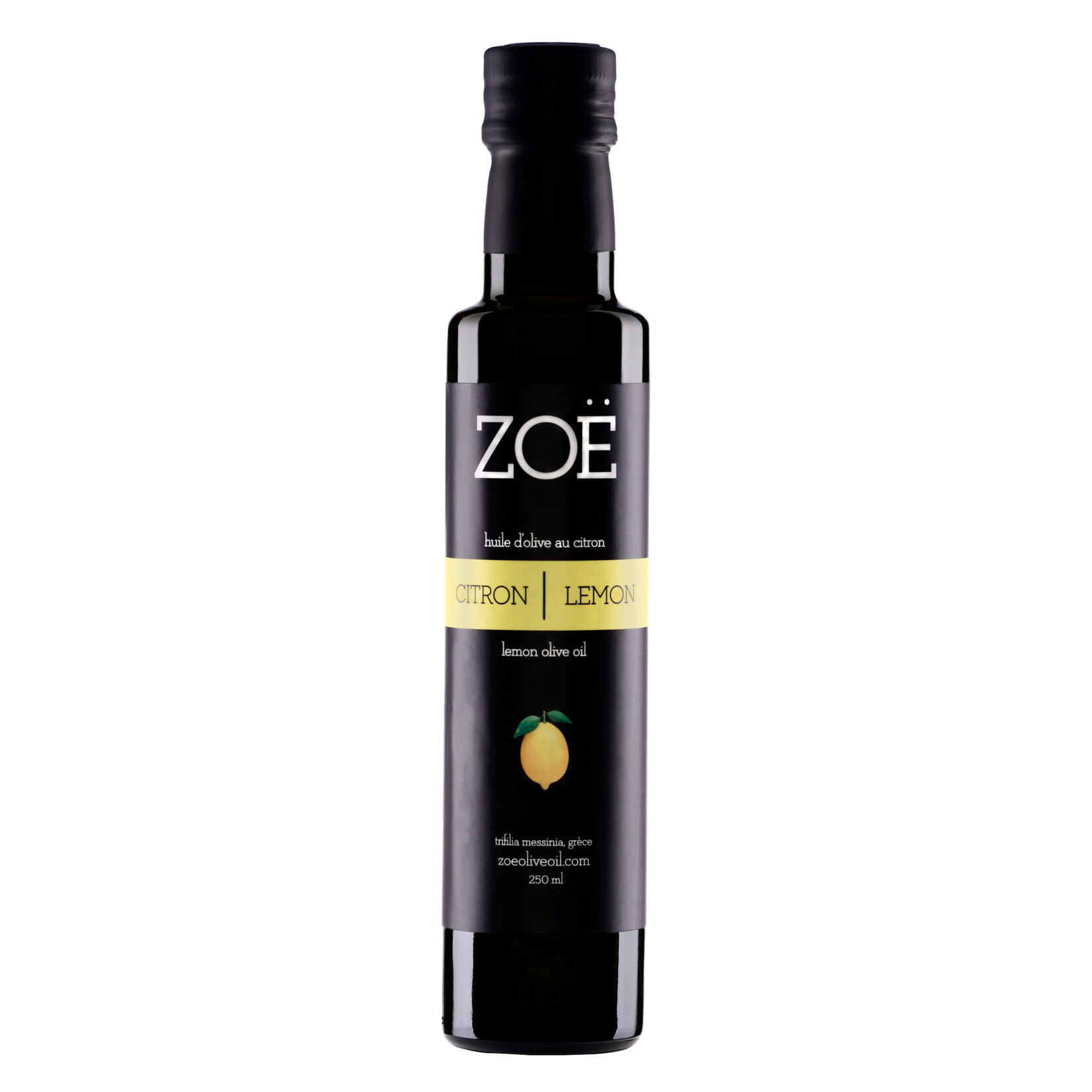 ZOE IMPORTS ZOE Extra Virgin Olive Oil w/Lemon - 250mL