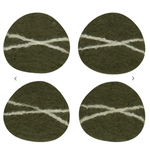 DANICA DANICA Coasters S/4 - Striato Olive Branch