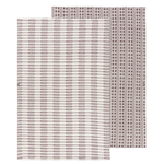 HEIRLOOM HEIRLOOM  Abode Dishtowels S/2- Ash Plum