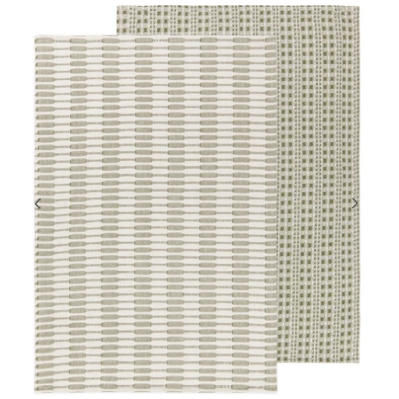 HEIRLOOM HEIRLOOM  Abode Dishtowels S/2- Olive Branch