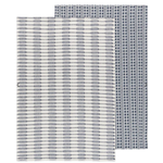 HEIRLOOM HEIRLOOM Abode Dishtowel S/2 - Midnight Blue
