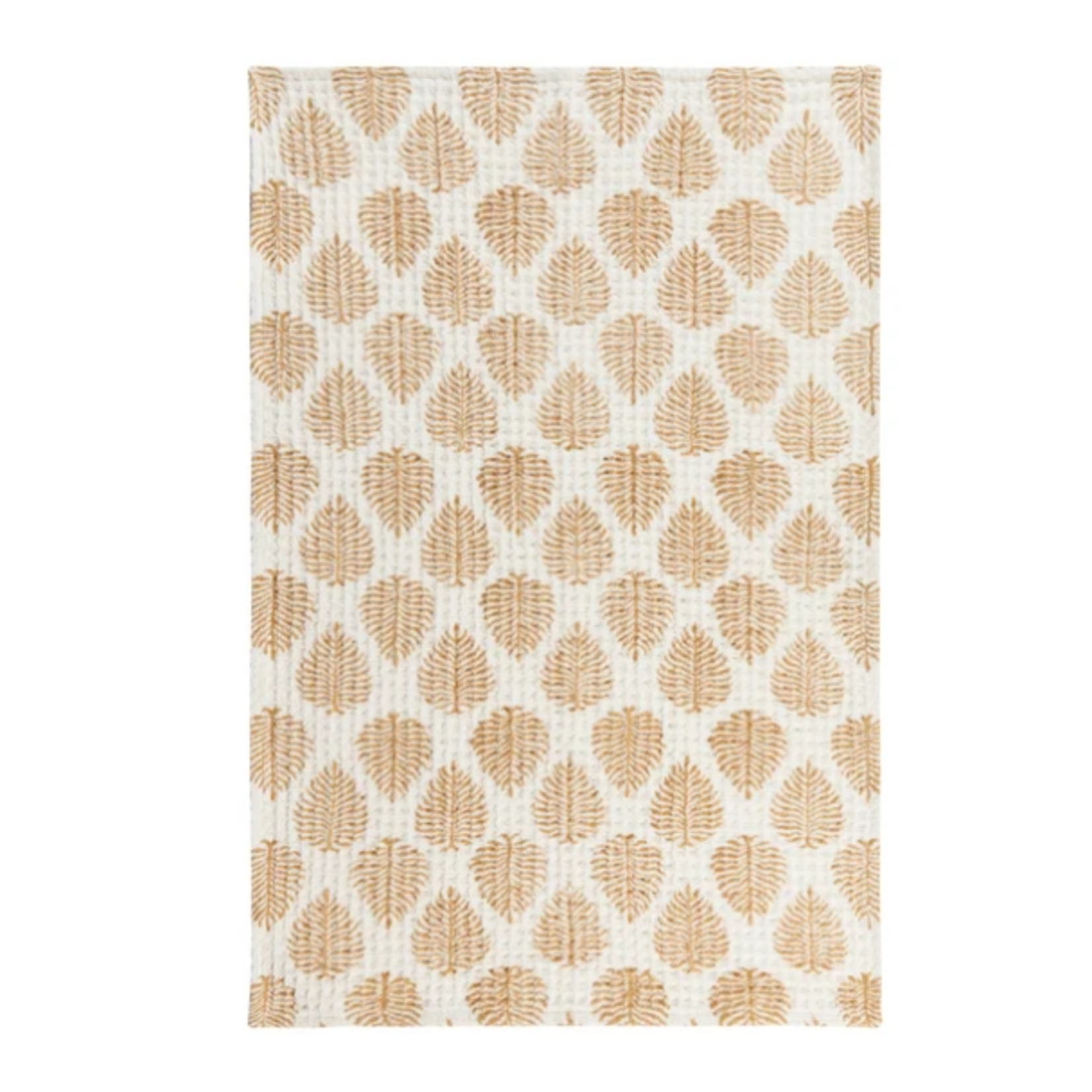 HEIRLOOM HEIRLOOM Tea Towel - Block Print Waffle Arbor