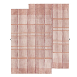 HEIRLOOM HEIRLOOM Tea Towel S/2 - Finley Check Bisque