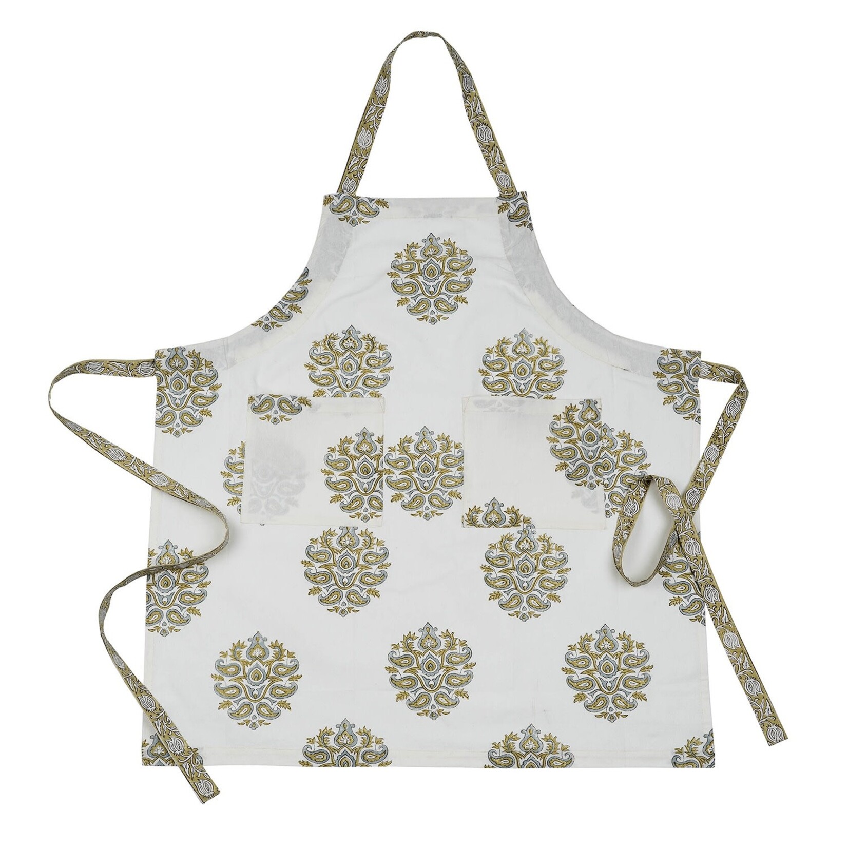 INDABA INDABA Emmy Block Print Apron