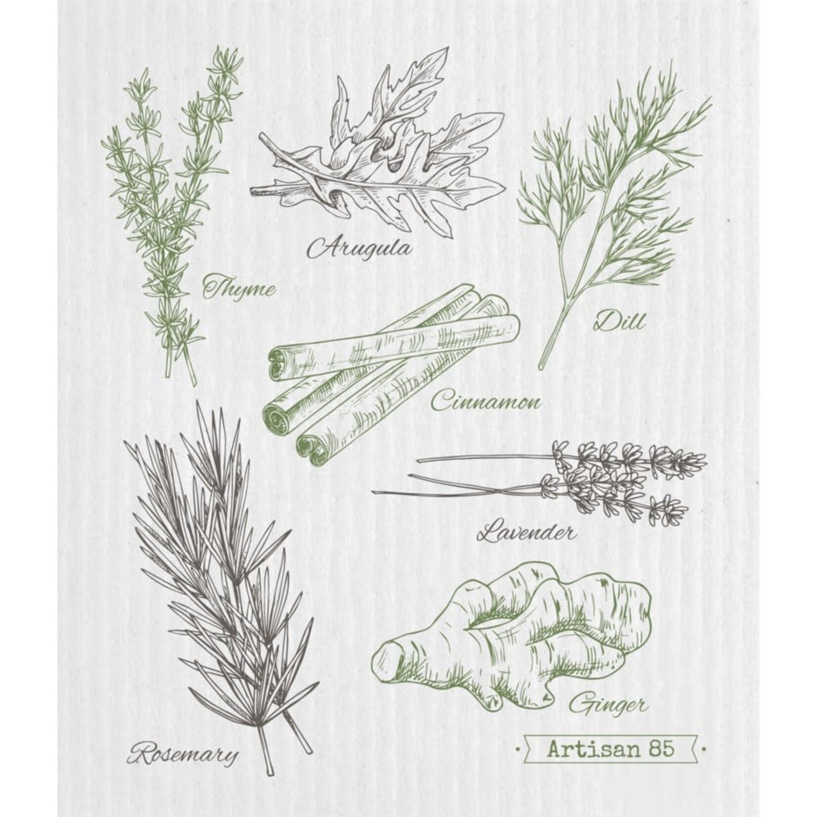 WET-IT WET-IT Swedish Cloth - Fresh Herbs