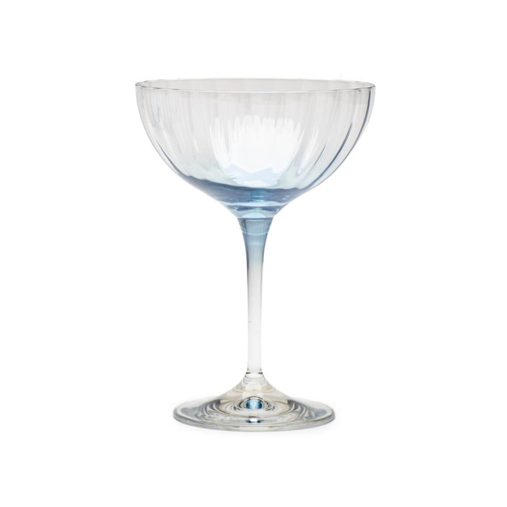 BOHEMIA CRYSTAL BOHEMIA CRYSTAL Lustre Cocktail Coupe - Ceylon Blue
