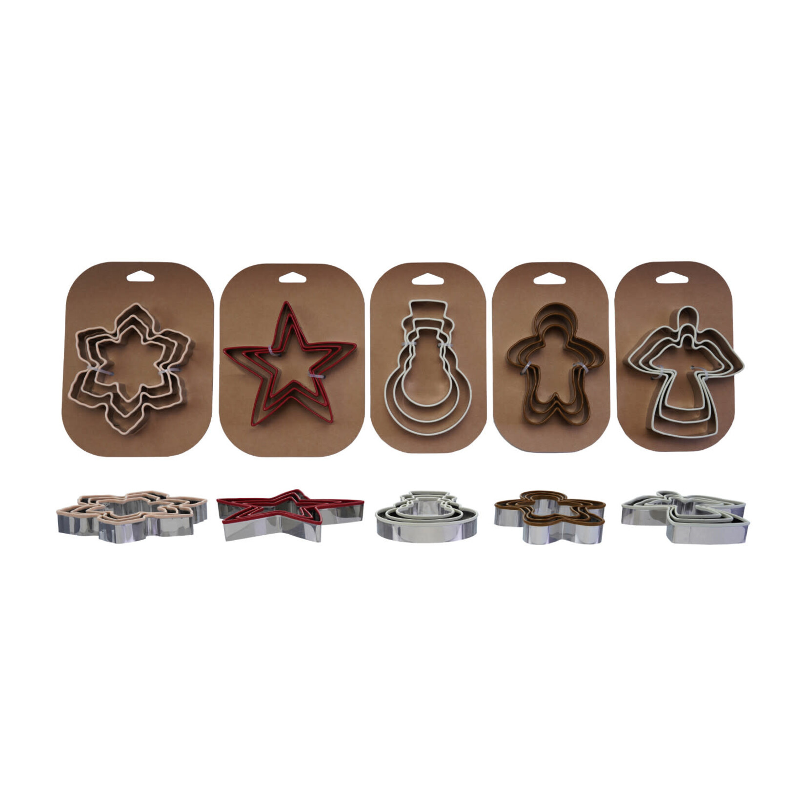 CREATIVE CO-OP CREATIVE CO-OP Holiday Cookie Cutter 3"