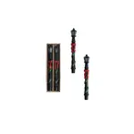 CREATIVE CO-OP CREATIVE CO-OP Lamp Post Shaped Candles S/2