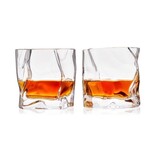 VISKI VISKI Crystal Molten Tumblers S/2