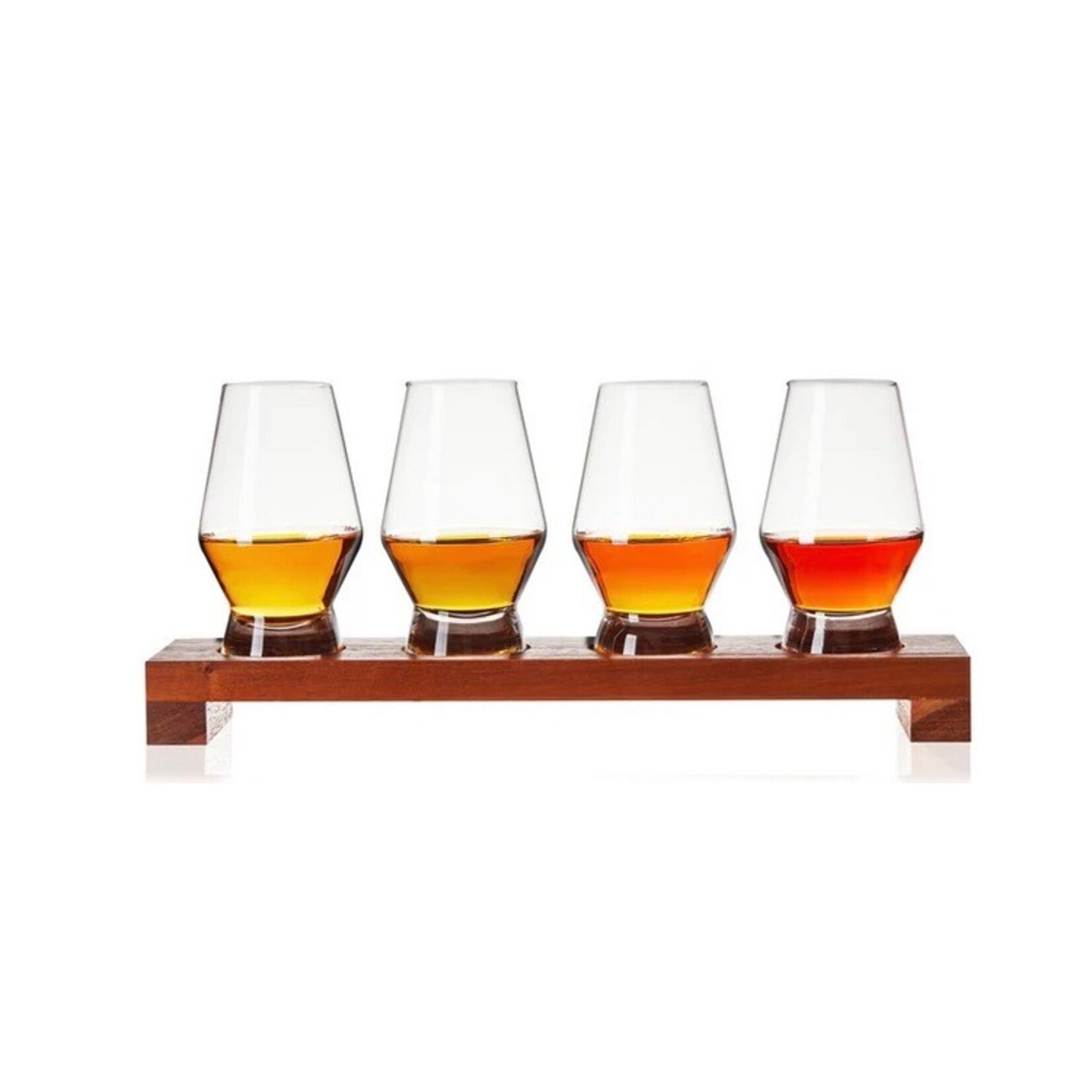 VISKI VISKI Raye Crystal Spirits Tasting Glass Flight