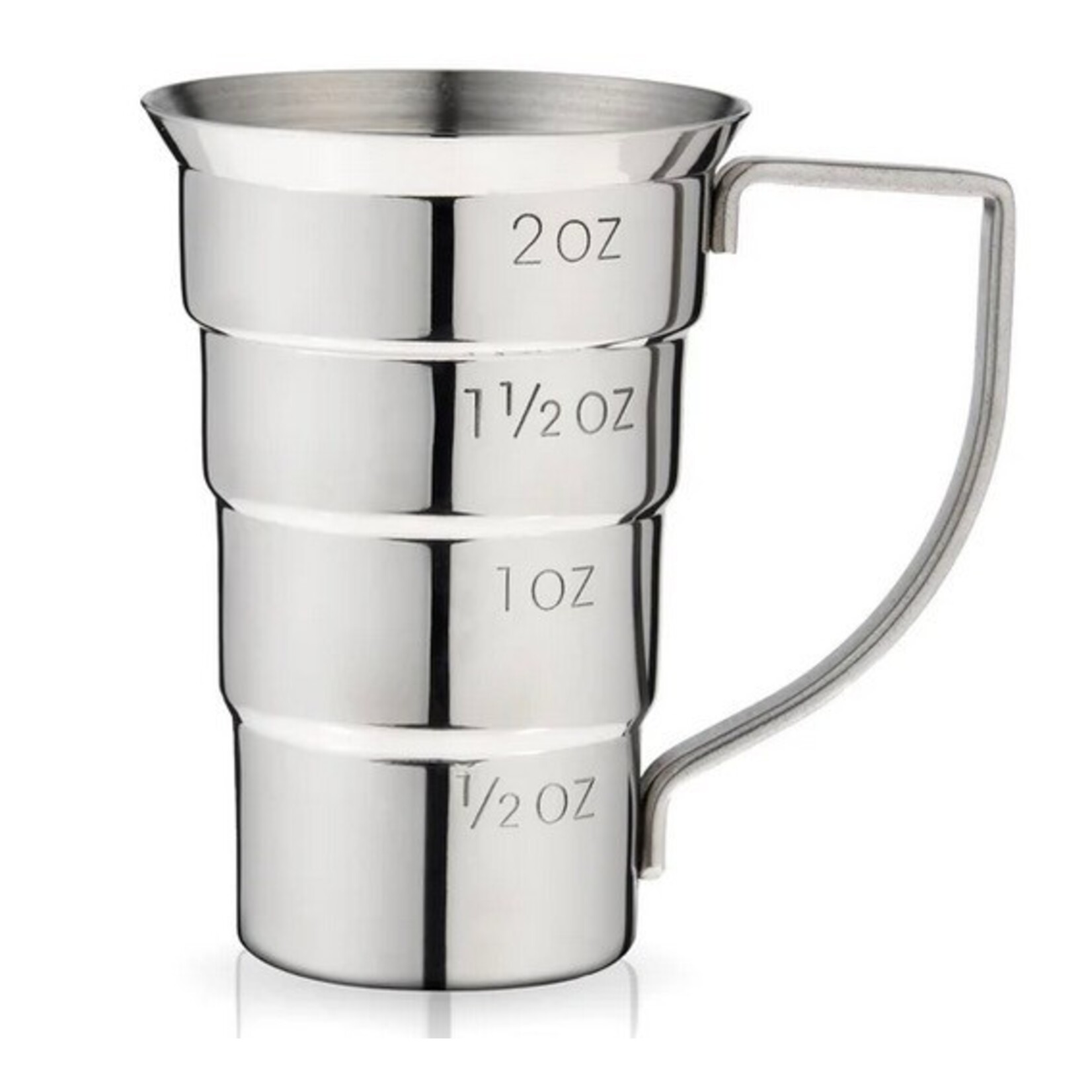 VISKI VISKI Harrison Stepped Jigger in Silver