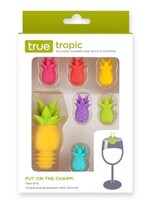 TRUE TRUE Pinapple Charms & Bottle Stopper