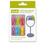 TRUE BRANDS CHICKADEE Silcone Wine Charms