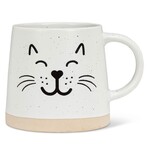 ABBOTT ABBOTT Wide Base Mug - Cat Face